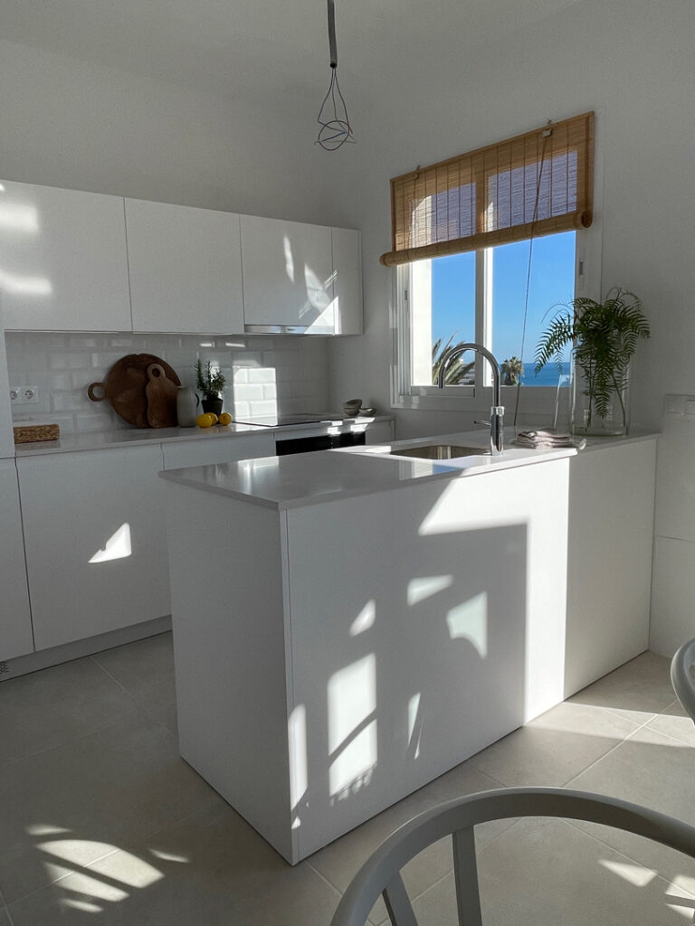 Billede af et køkken i en af simply suns huse